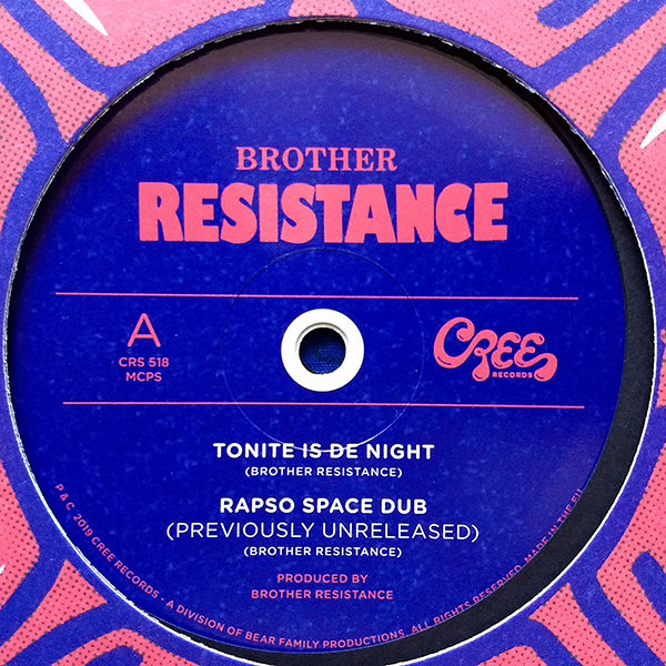 Brother Resistance - Tonite Is De Night (12")