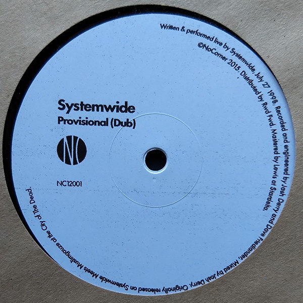 Systemwide – Provisional (Dub) / Ripe Up (Pan American Midnight Sun Remix)
